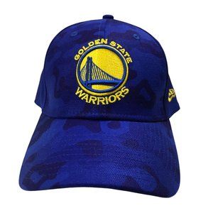 New Era 39Thirty Golden State Warriors Blue Camo Men’s M/L On‎ The Court